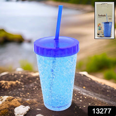 Reusable Sipper Tumbler – 500ml with Lid & Straw | Indo Glow