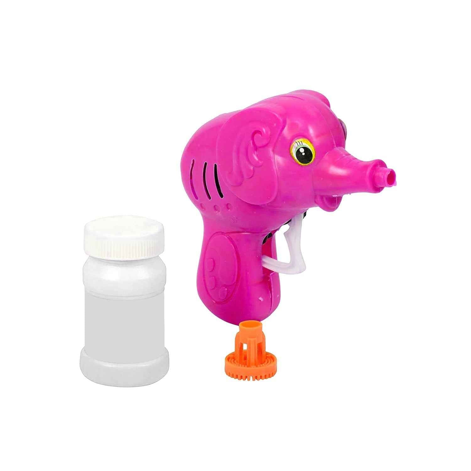 Elephant Bubble Gun Toy – Fun Hand-Press Bubble Maker for Kids