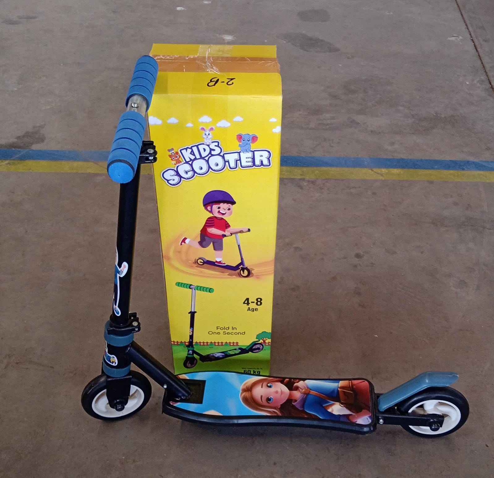 Kids Foldable Scooter – Adjustable Height & LED Wheels | Play & Move