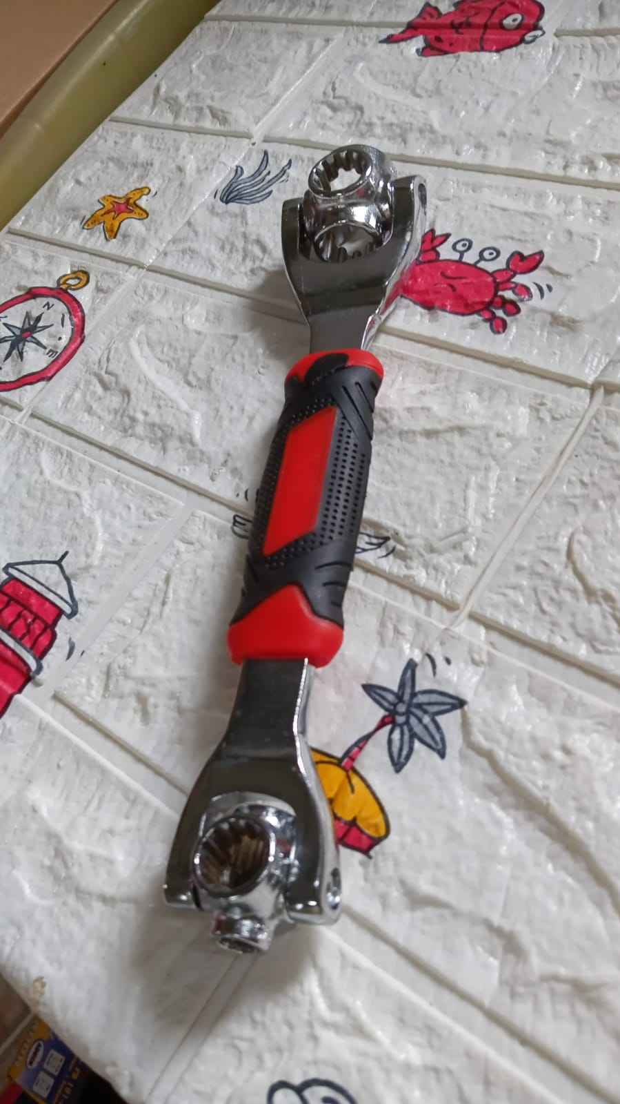 Multi-Tool Wrench – 48-in-1 Swivel Head Spanner | Velvet Wipe