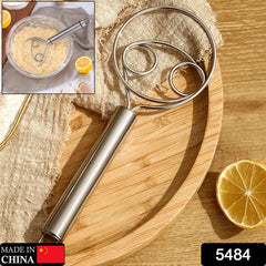 Dough Whisk – Premium Stainless Steel Hand Mixer for Baking | Quickslice