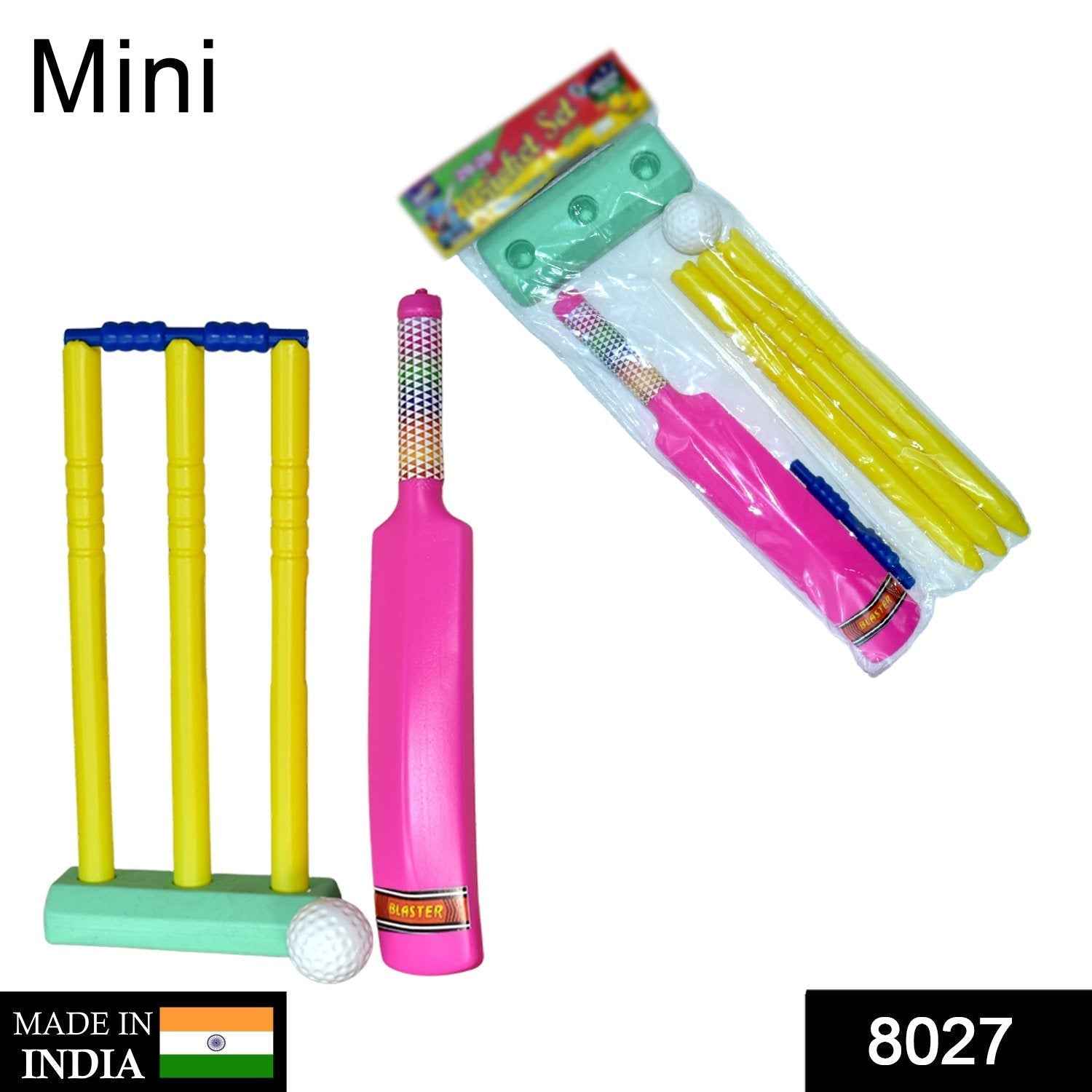 Kids Cricket Bat Set – Plastic Fun for Boys & Girls |