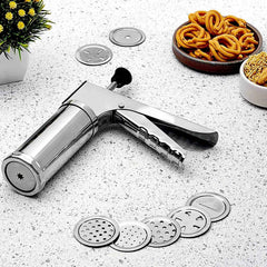 Kitchen Press – 15-in-1 Stainless Steel Sev Maker | RaceCore