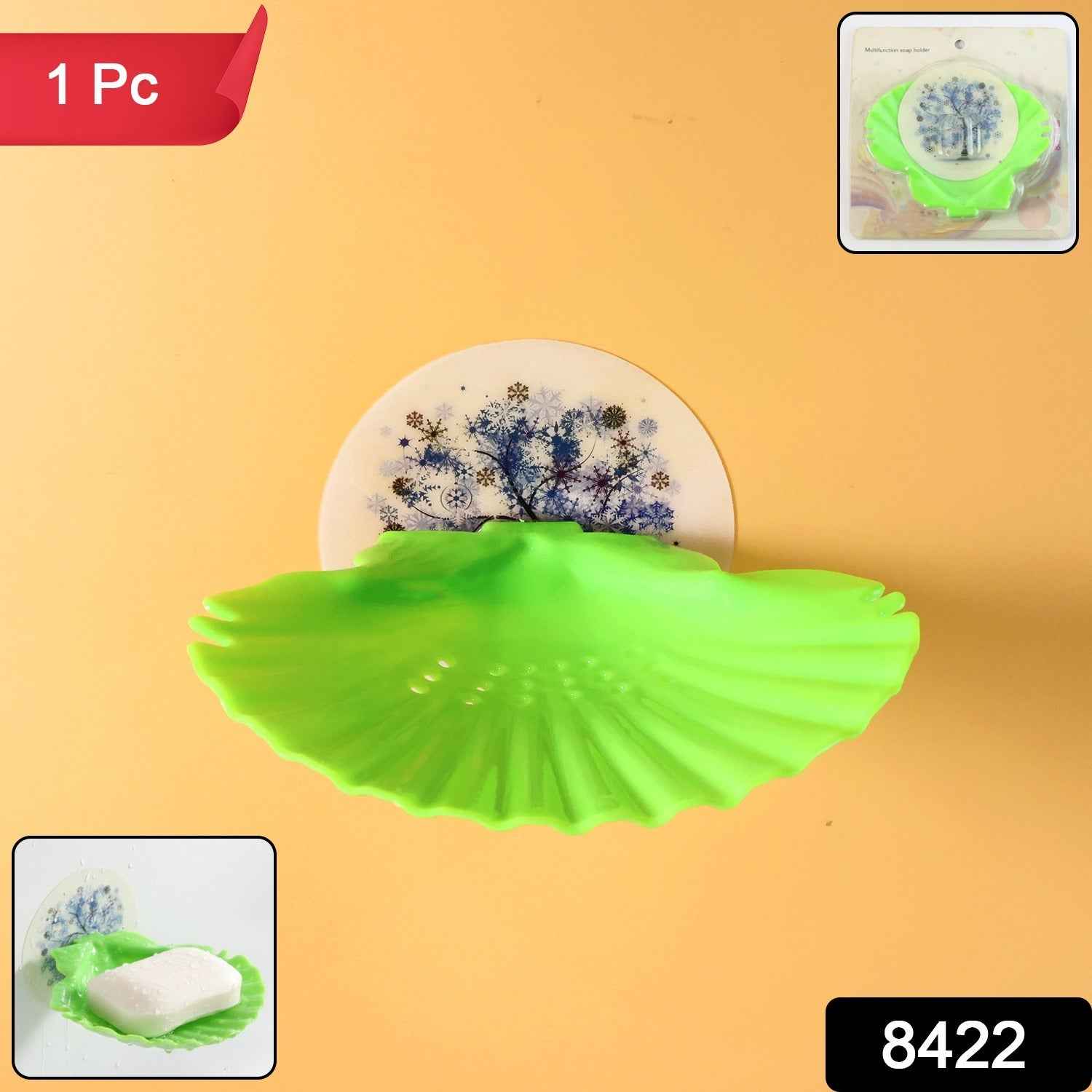 Wall-Mounted Soap Holder Tray – Premium Self-Adhesive with Drainage