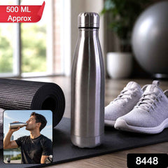 Stainless Steel Leak-Proof Water Bottle Ð Durable 500ml Hydration