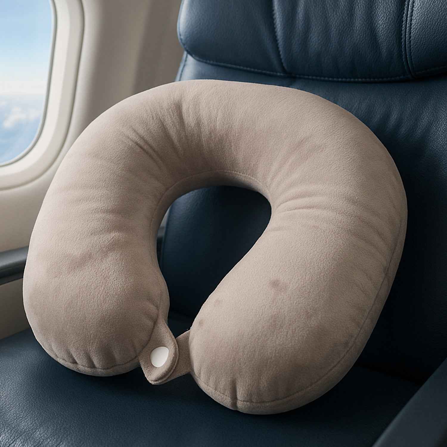 Travel Neck Pillow – Memory Foam Comfort for Journeys |