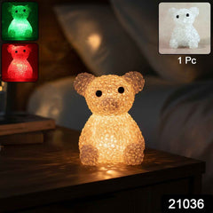 Bear LED Night Lamp – Color-Changing Decorative Glow