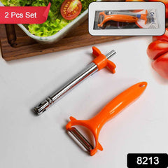 Gas Lighter Peeler Combo – 2-in-1 Kitchen Tool Set | CookAura
