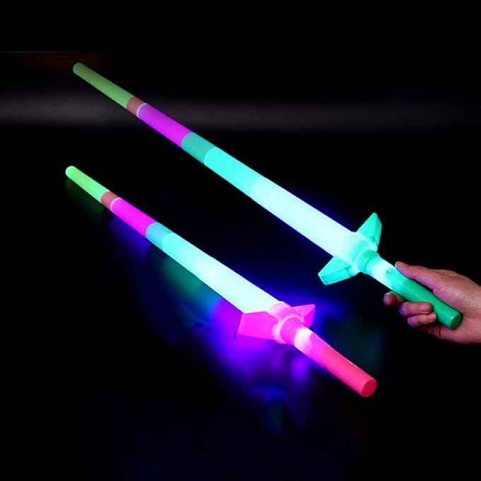 LED Light-Up Sword for Kids – Safe Glow & Colorful Lights