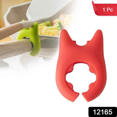 Plastic Pot Holder with Cat Ear Design – Adjustable & Heat-Resistant
