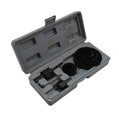 Hole Saw Kit 19-64mm – Carbon Steel Wood Drilling | BoltForce