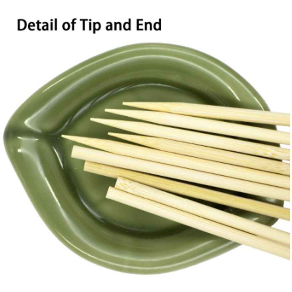 Bamboo Skewers – 25 cm Natural Wood Grill Sticks | ChefAura