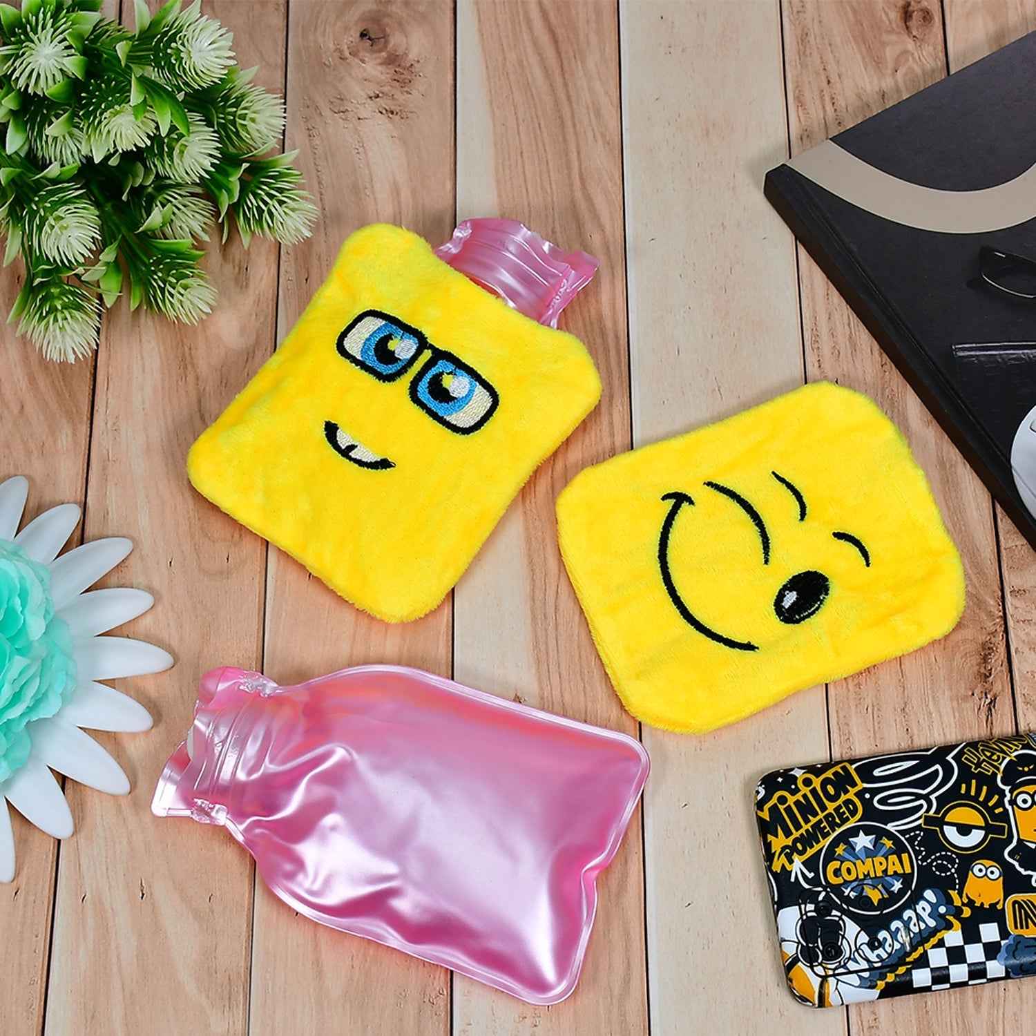 Emoji Hot Water Bag – Pain Relief & Winter Comfort | Velvet Wellness