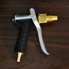 Gold Hose Nozzle – Durable Metal Trigger Spray | Grow Garden Tools