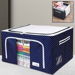 Foldable Clothes Organizer Ð Steel Frame Storage Bag | Organivo
