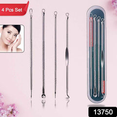 Blackhead Remover Tool – 4-in-1 Stainless Steel Extractor | ToolMate Pro