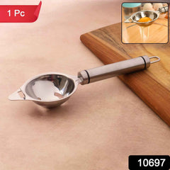 Stainless Steel Egg Separator – Durable Yolk & White Separator