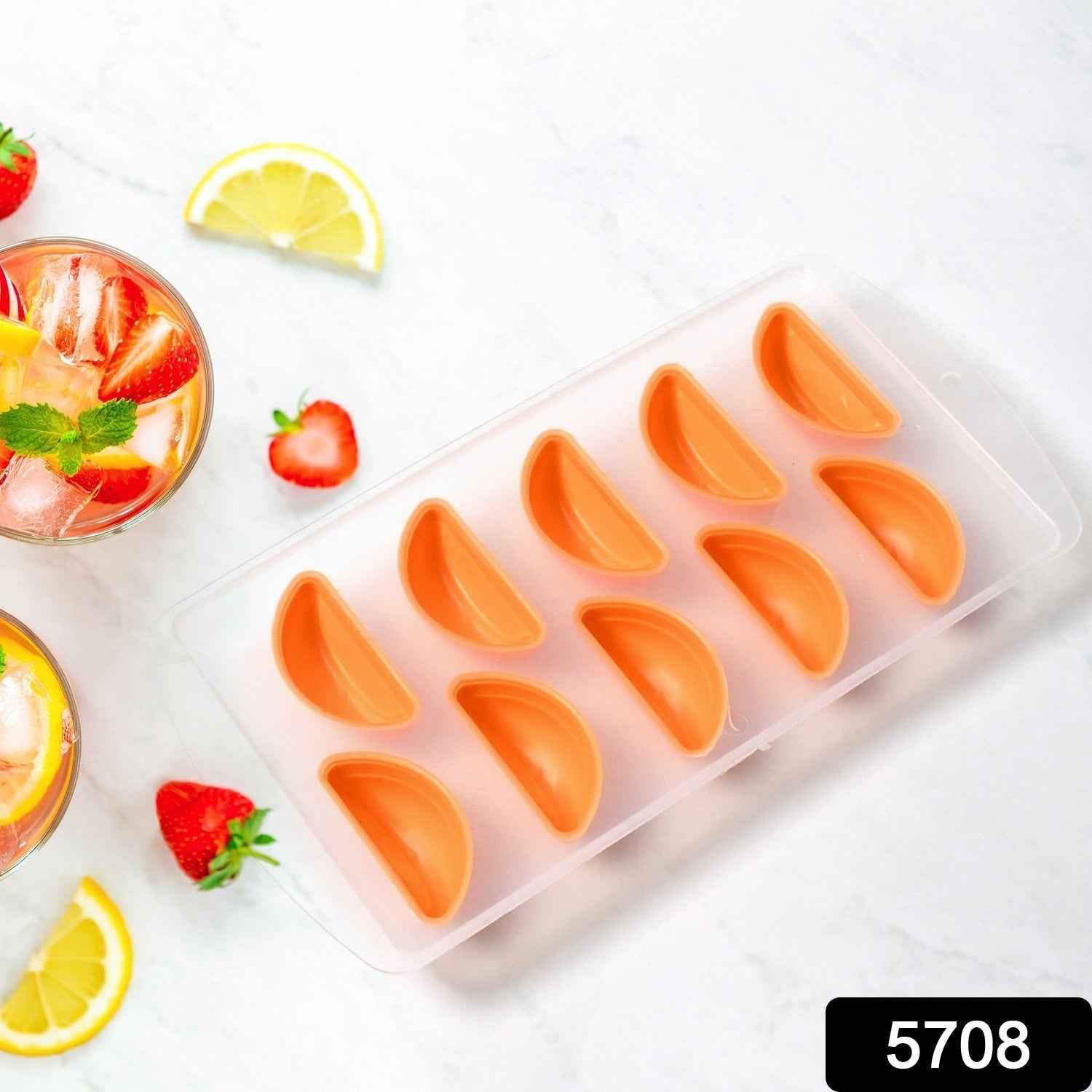 Silicone Fruit Ice Tray – Fun & Easy Release Molds | ChillPour