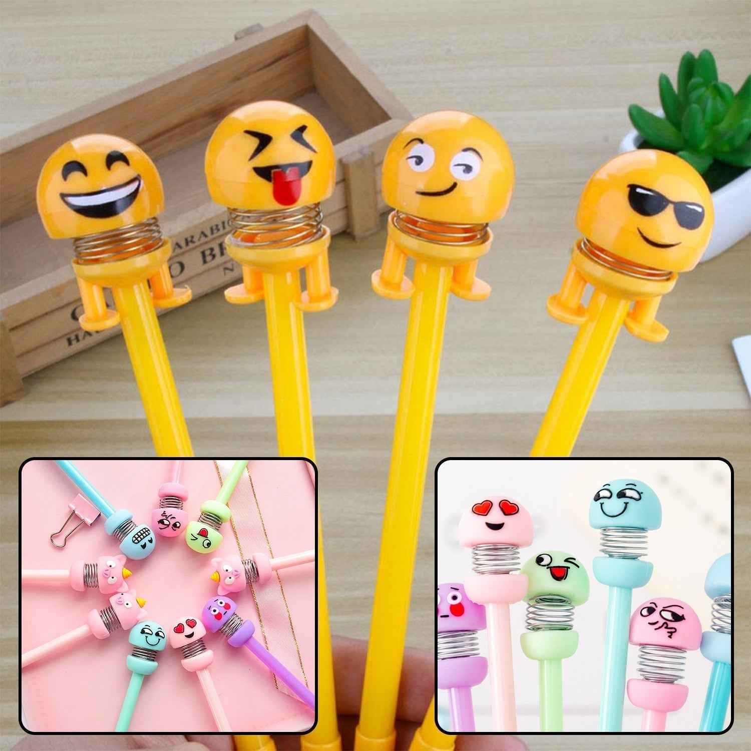 Emoji Pen Pencil Set for Kids – Fun Writing & Drawing Tools | InkGlow