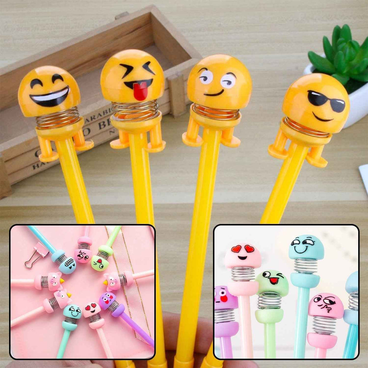 Emoji Pen Pencil Set for Kids – Fun Writing & Drawing Tools | InkGlow