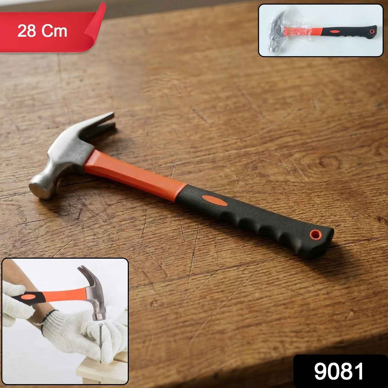Claw Hammer – Durable Steel Head & Ergonomic Handle for versatile use