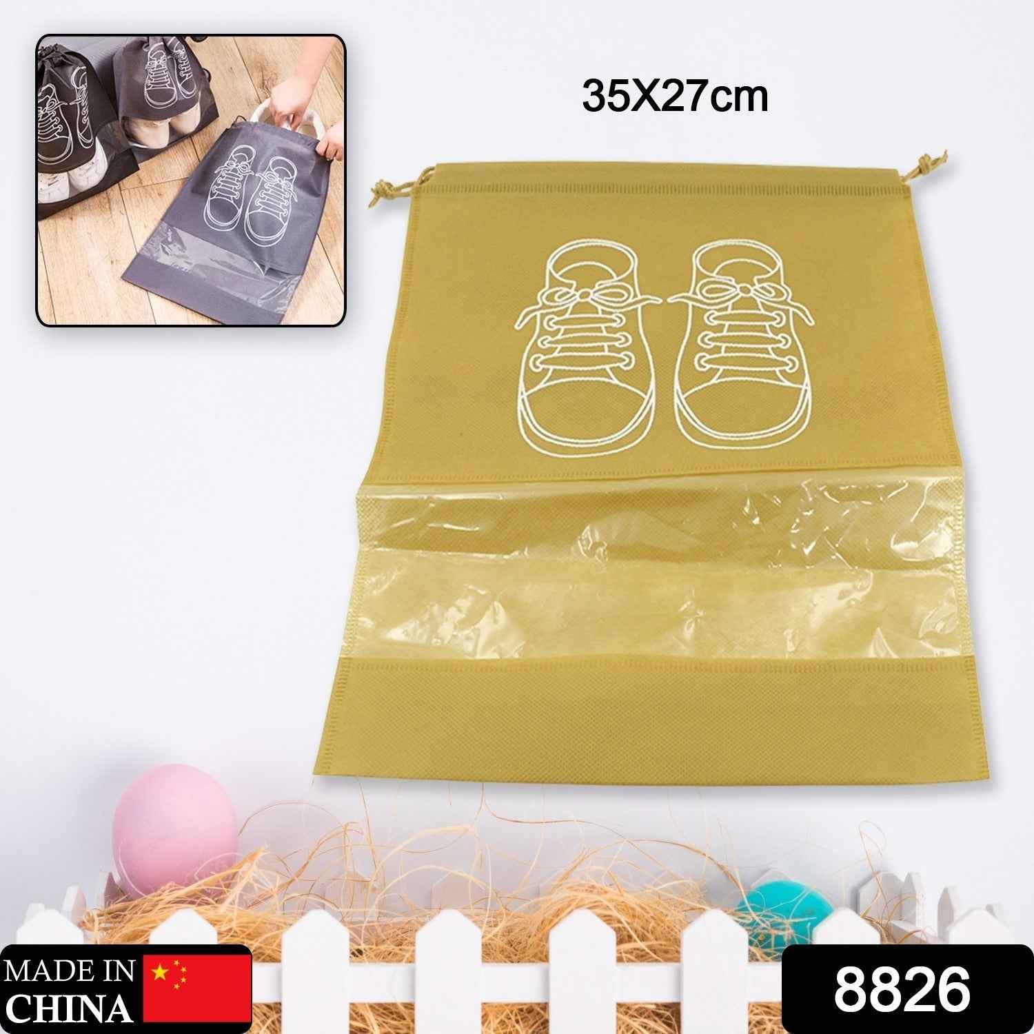 Waterproof Shoe Bag – Portable Travel & Beach Organizer | Organivo