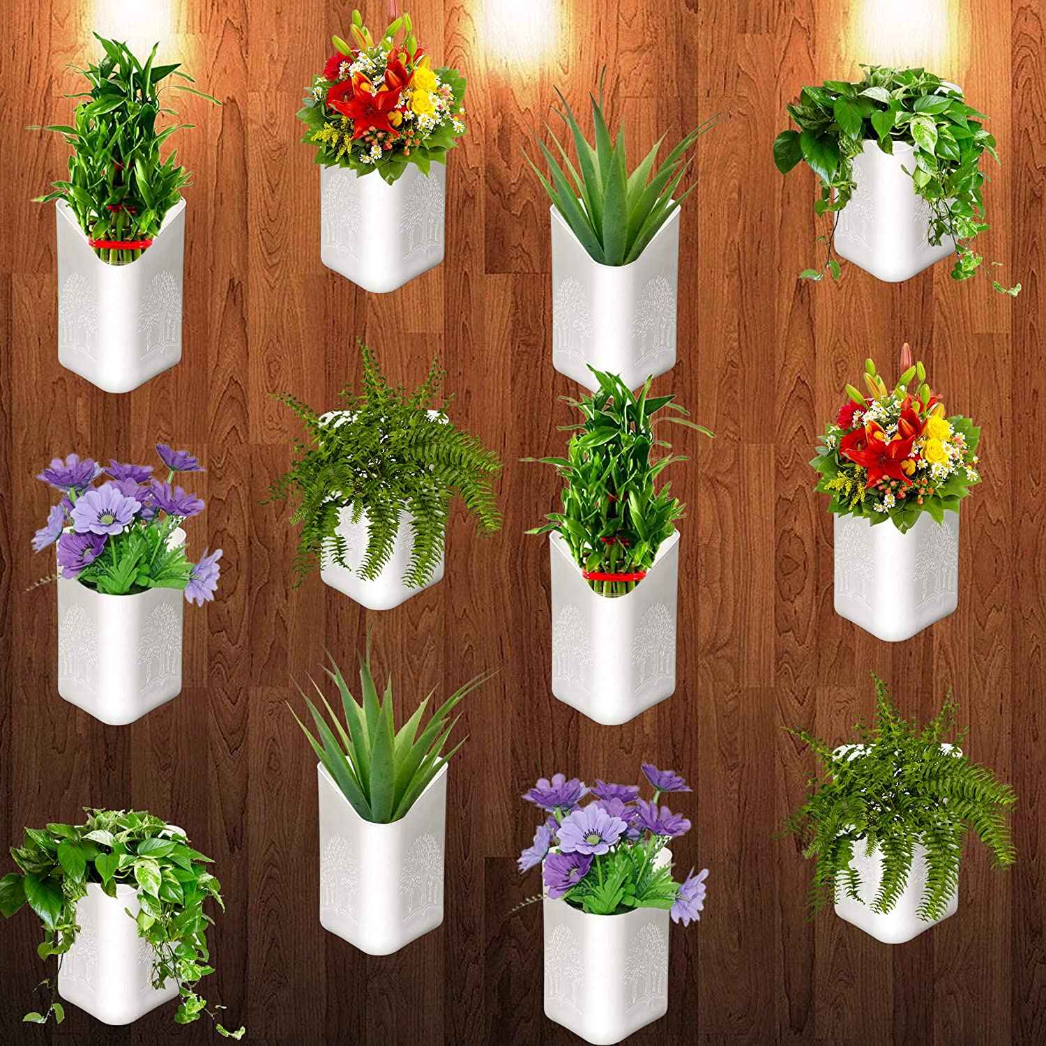 Hanging Planter Pot – Multicolour Vertical Garden | Gambit