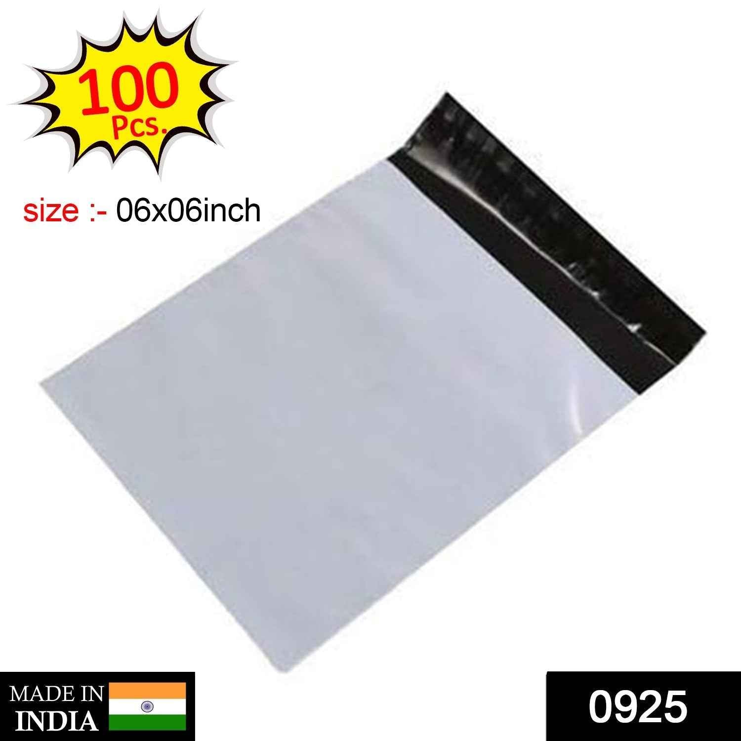 Tamper Proof Courier Bags 06x06 inch – Secure Shipping | FERVENT