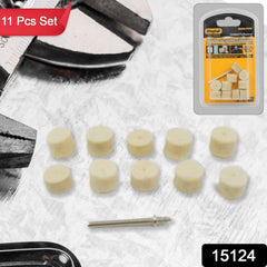 Wool Felt Polishing Pad – 11 Pcs Rotary Tool Accessory | ToolMate Pro