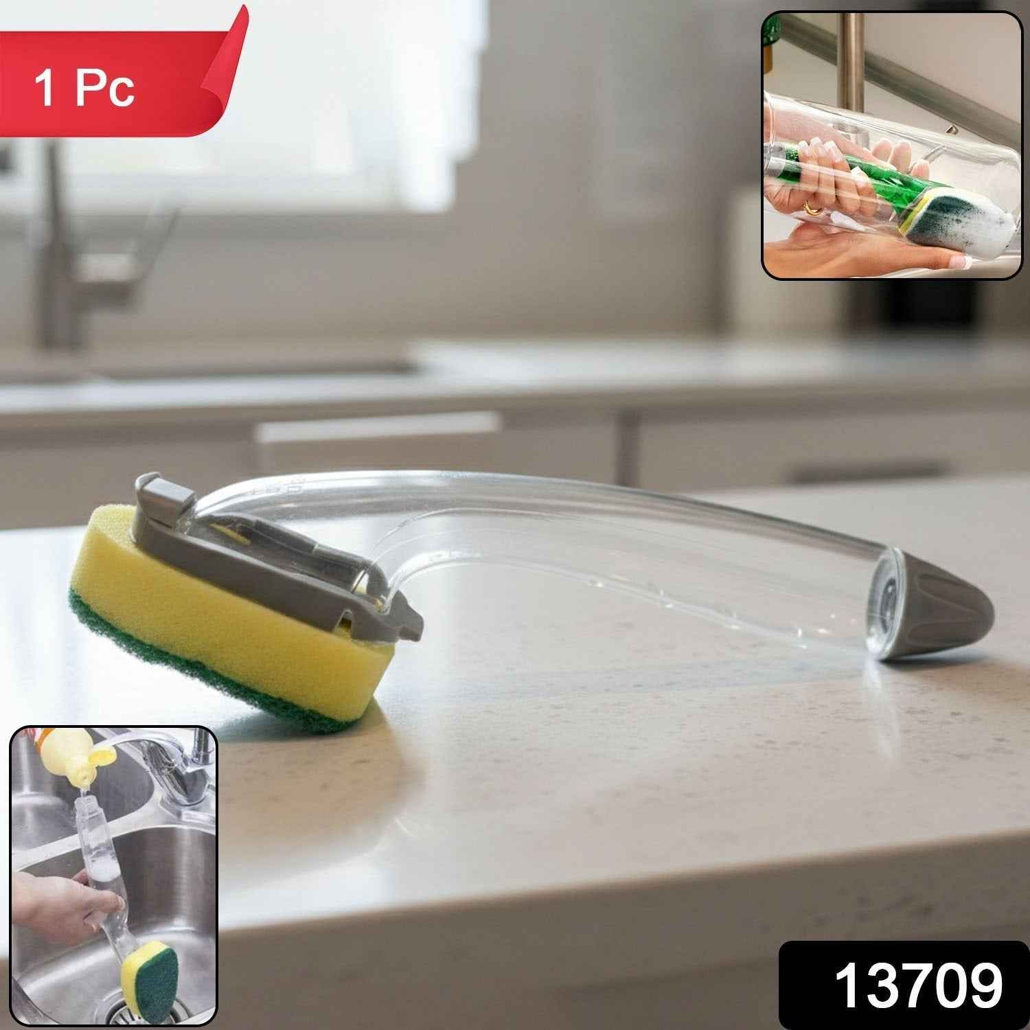 Heavy Duty Soap Dispensing Dishwand Ð Convenient Kitchen Cleaning