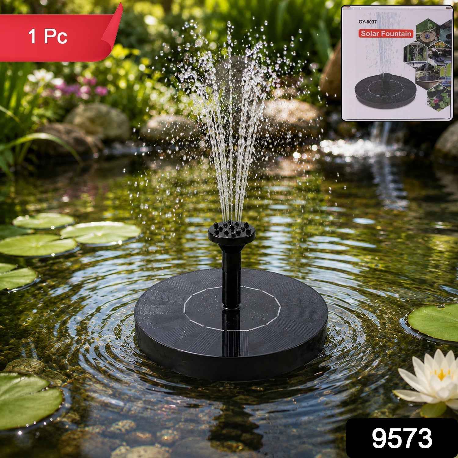 Solar Water Fountain Pump Ð Eco-Friendly Garden Water Feature