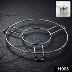 Stainless Steel Hot Pot Stand – Durable Heatproof Cookware Rack