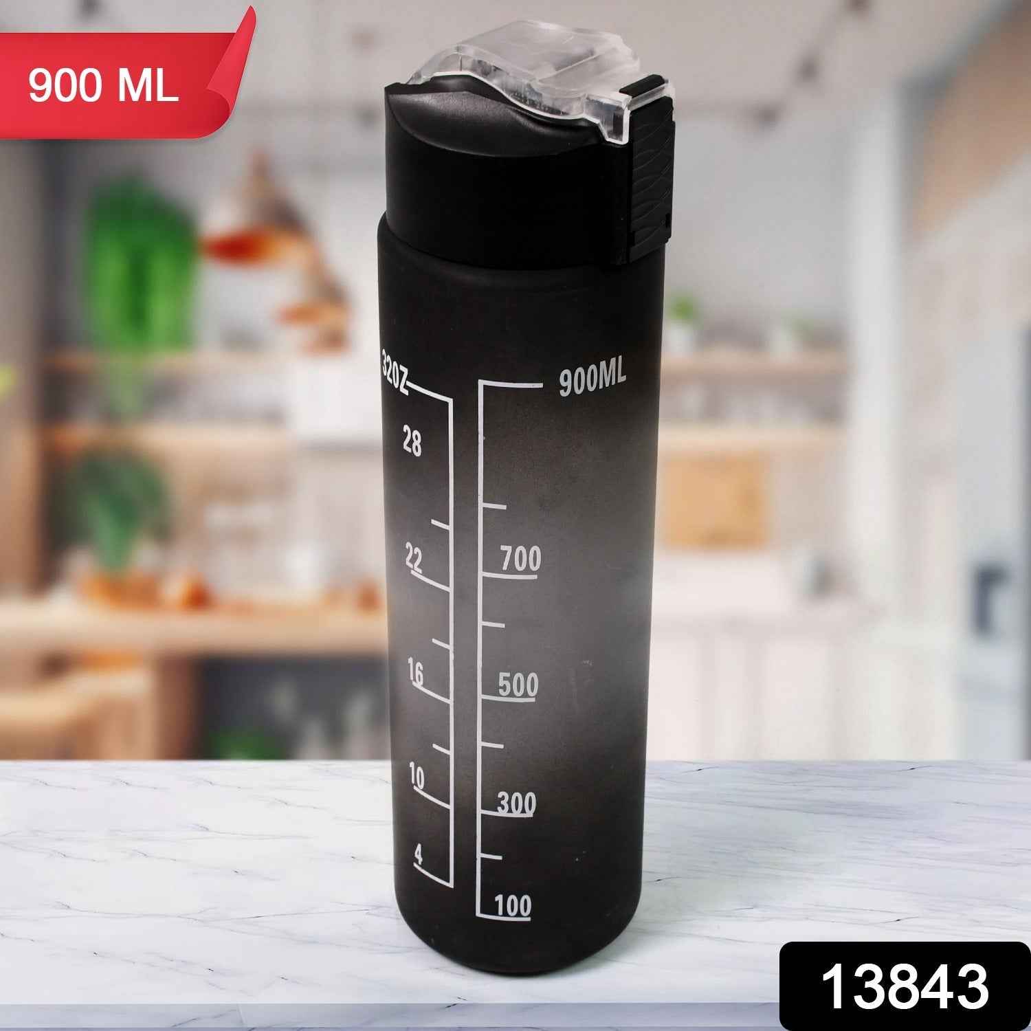 Motivational Water Bottle with Straw & Time Marker | Own Hydrate