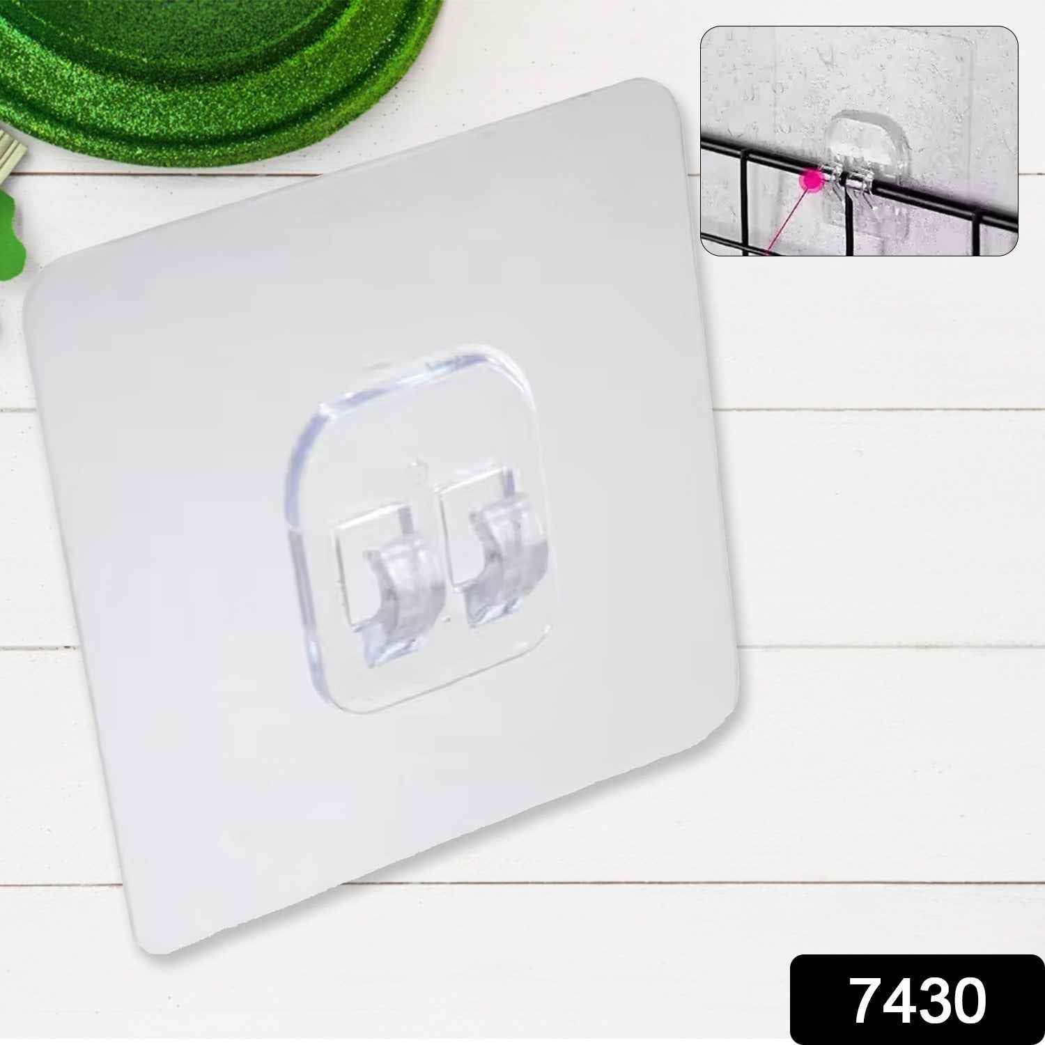 Self-Adhesive Wall Hook – Strong & Waterproof | GlimmerHome