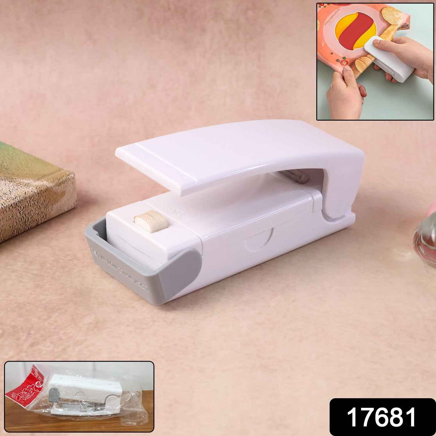 Mini Heat Sealer Machine – Portable Battery Operated Bag Sealer