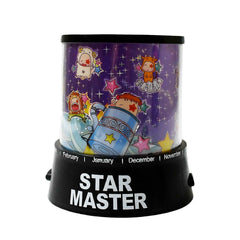 LED Projector Night Light – Rotating Star Music Lamp for Kids |