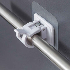 No-Drill Adhesive Towel Rod Holder – Multipurpose Wall Mount