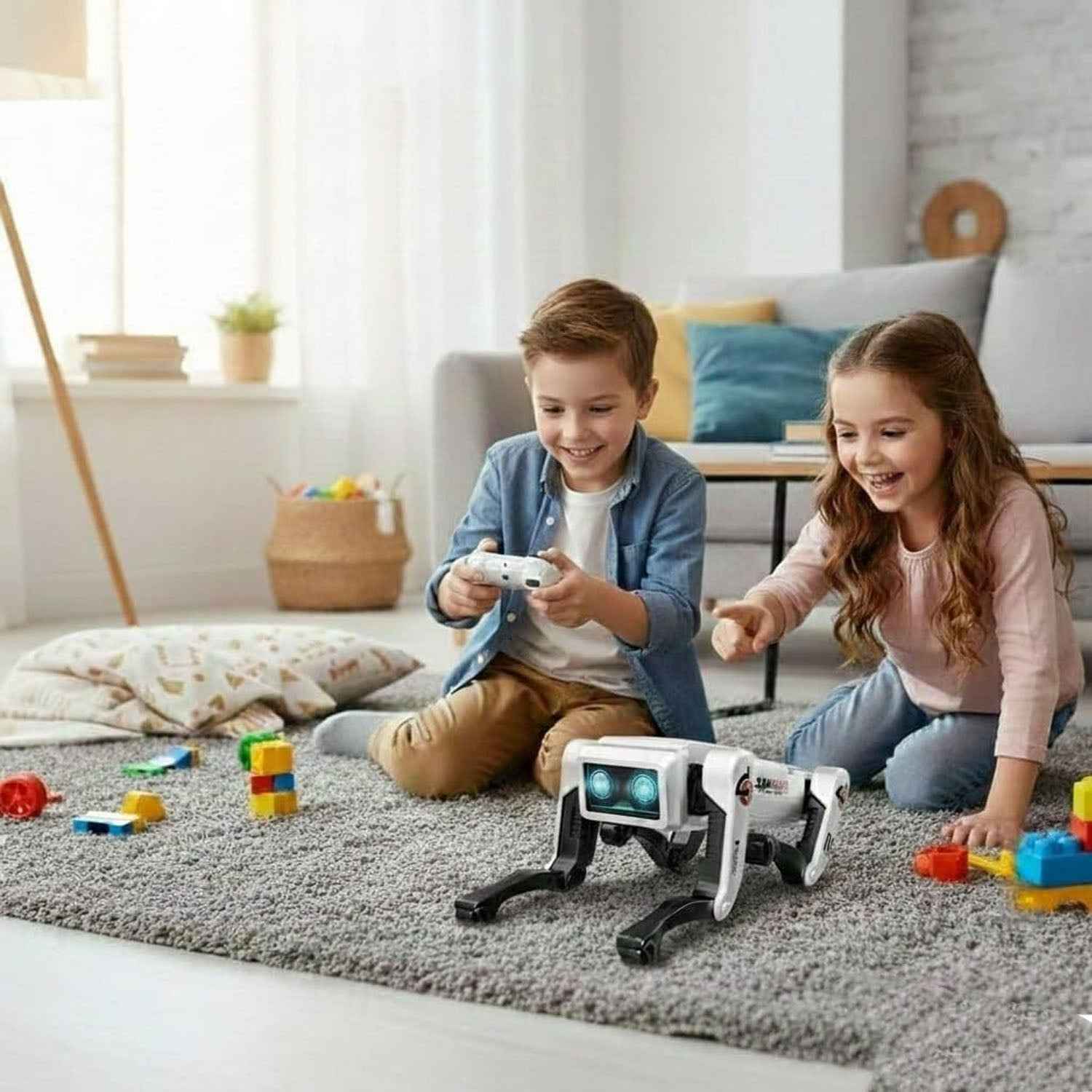 AI Robot Dog Toy – Interactive & Remote-Controlled for Kids