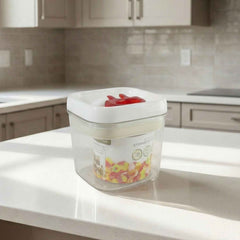 Airtight Storage Container – 450 ML Leak-Proof Red Lid