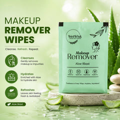 Face cleansing makeup remover wipe for all skin types