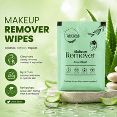 Makeup Remover Wet Wipes Ð Gentle & Travel-Friendly Facial Cleansing