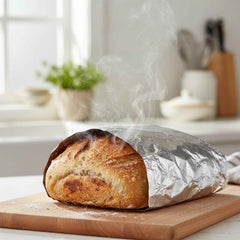 Aluminium Foil Cut Sheets 220×250 mm – Pre-Cut Food Wrap 50 Sheets
