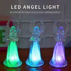 LED Angel Decorative Lights – Multicolor Battery Operated Set