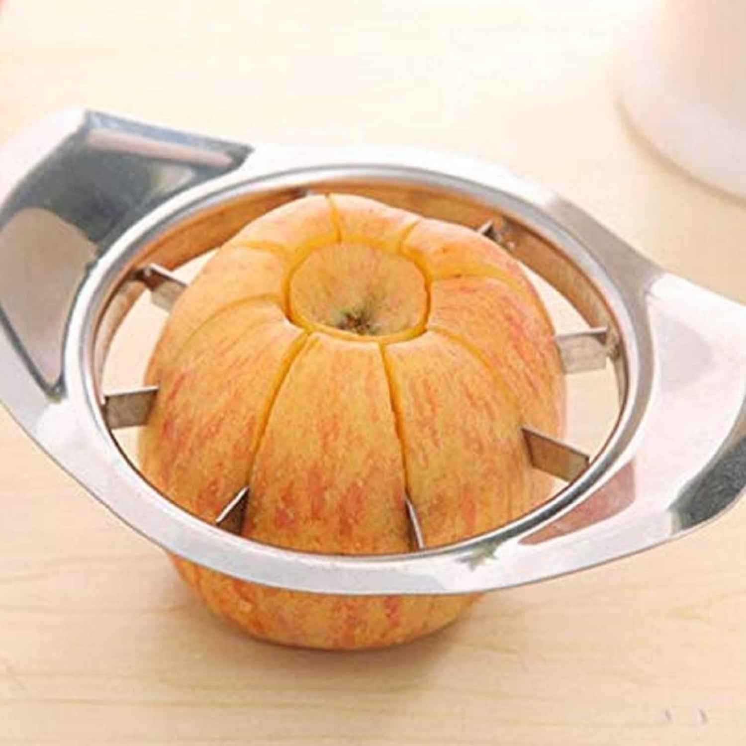 Heavy Duty Stainless Steel Apple Cutter & Slicer – Effortless & Precise