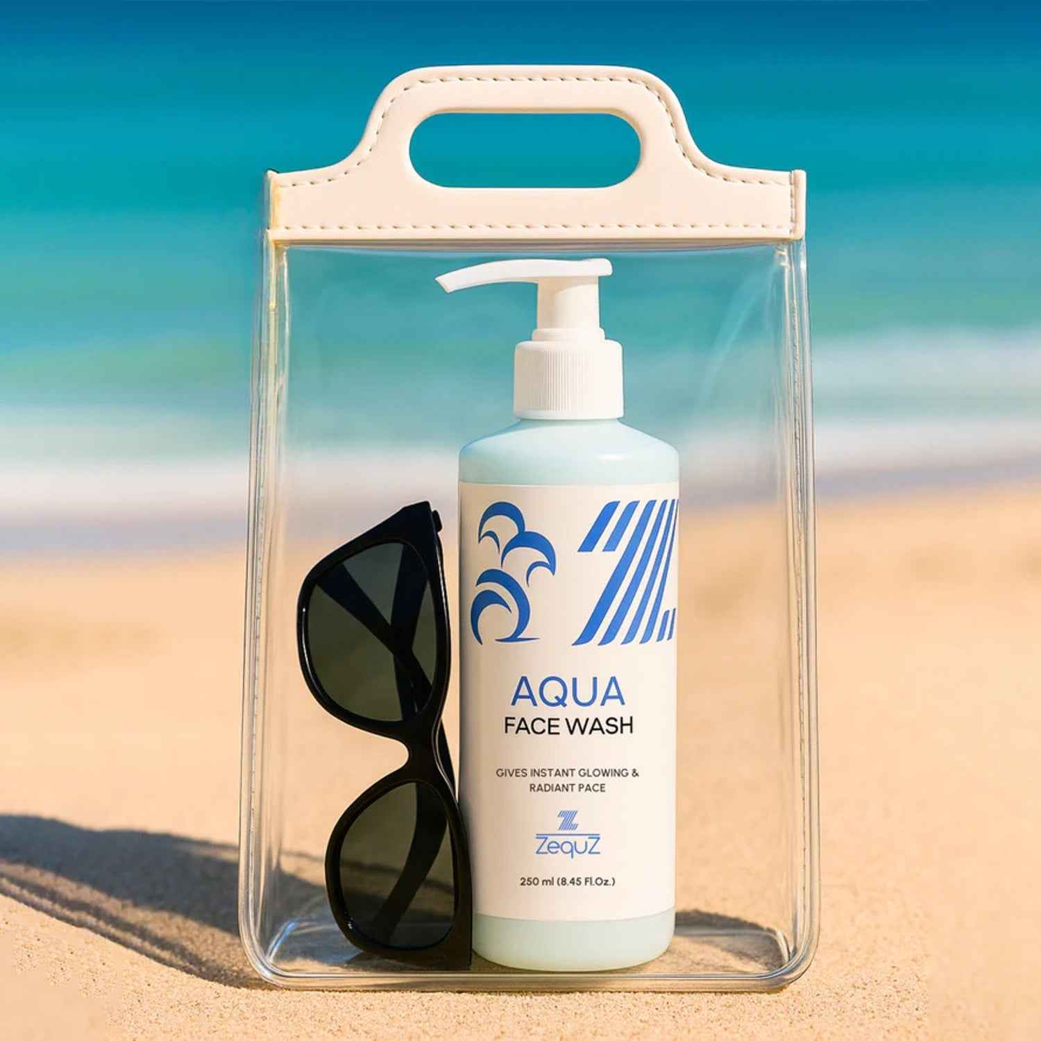 Hydrating Aqua Face Wash – Gentle Daily Moisturizing Cleanser 250ml