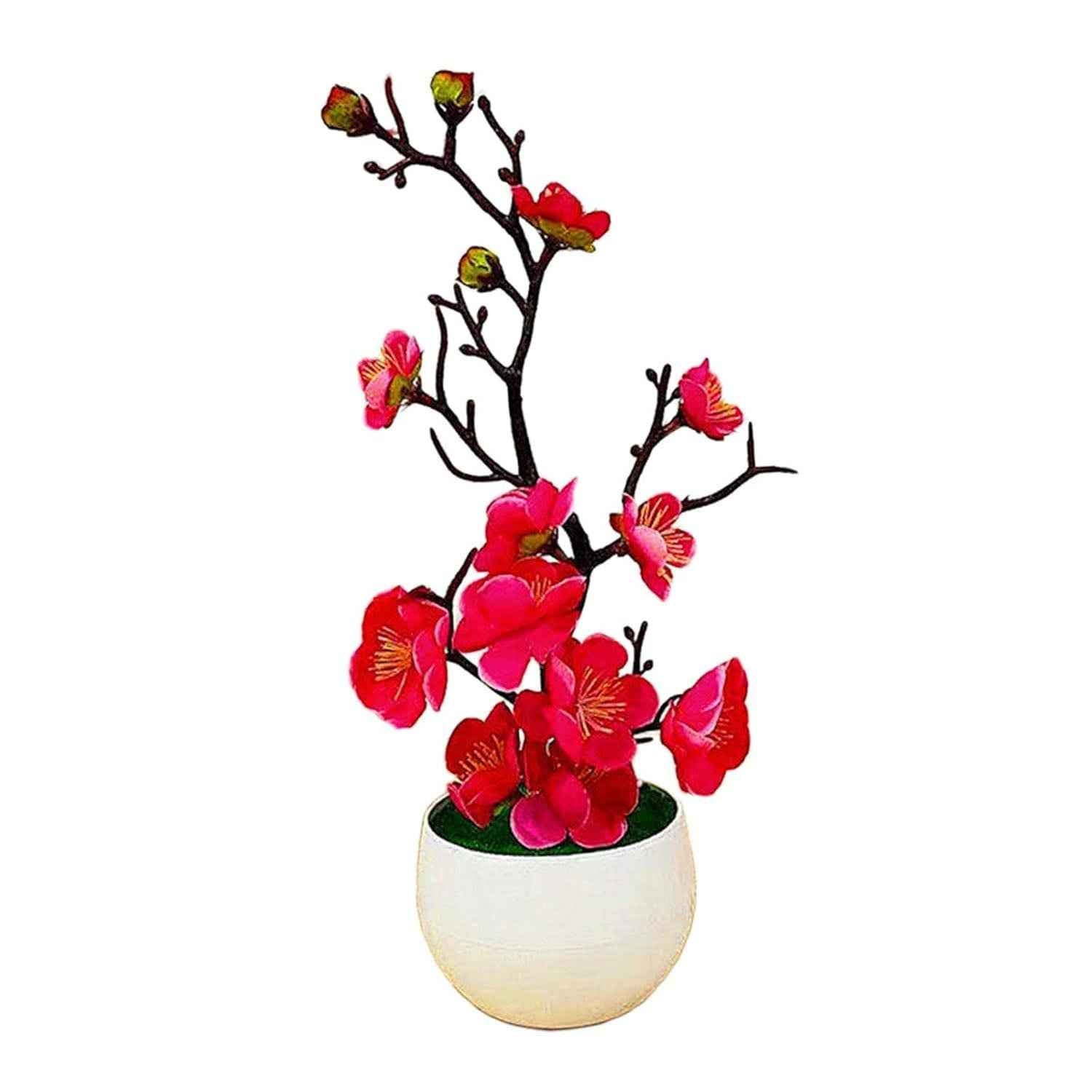 Artificial Flower Pot Plant – Realistic Maintenance-Free Decor