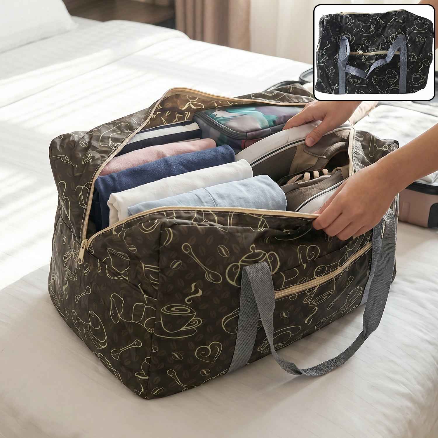 Foldable Storage Bag 45x30cm – Multipurpose Travel Organizer