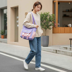 Multi-Pocket Shoulder Tote Bag – Spacious & Adjustable Strap