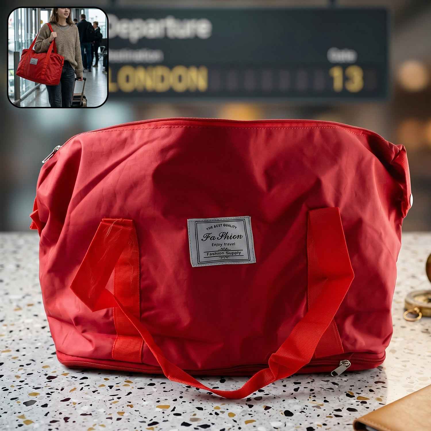 Travel Carry Bag Ð Spacious & Lightweight for Daily & Travel Use