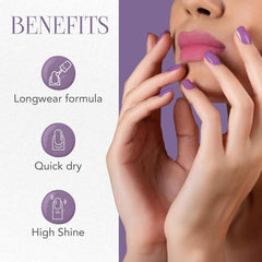 Rosy Glow Gel Nail Polish – Long-Lasting, Chip-Resistant 10 ML
